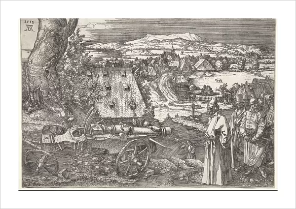Landscape with the Cannon, 1518. Creator: Albrecht Dürer (German, 1471-1528)