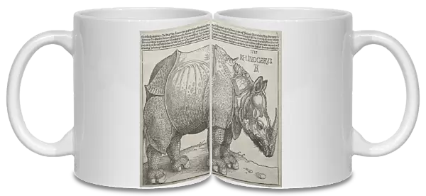 The Rhinoceros, 1515. Creator: Albrecht Dürer (German, 1471-1528)