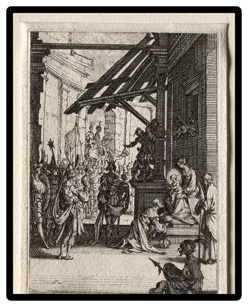 The Life of the Virgin: The Adoration of the Magi. Creator: Jacques Callot (French, 1592-1635)