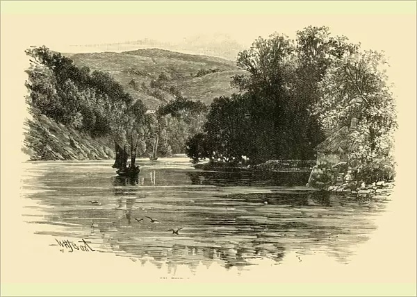 On the Dart at Waynfleet, 1898. Creator: Unknown