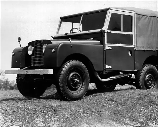 1957 Land Rover Series 1. Creator: Unknown