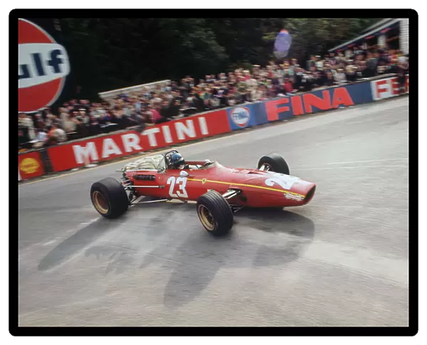 Ferrari, Jacky Ickx, 1968 Belgian Grand Prix. Creator: Unknown