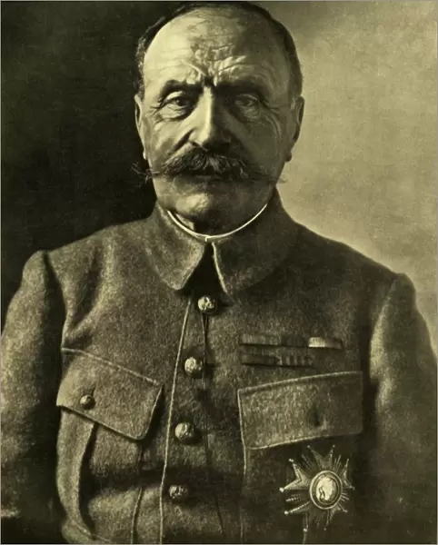 Marshal Foch, Generalissimo of the Allied Armies on the Western Front, c1920. Creator: N Demay