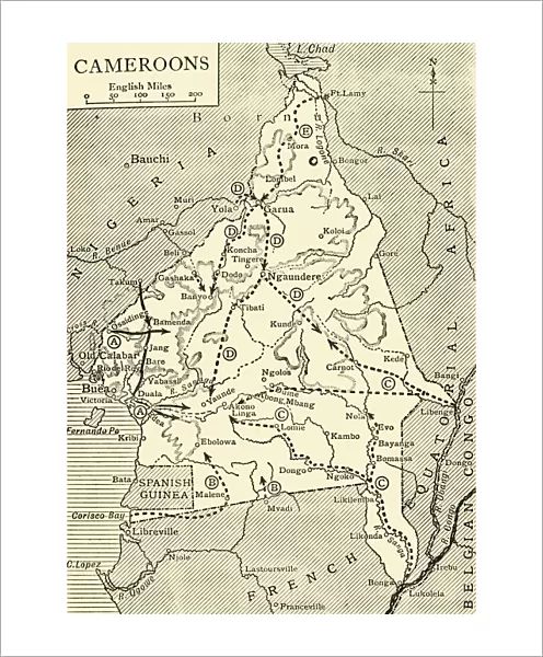 The Conquest of the Cameroons, First World War, 1914-1916, (c1920). Creator: Unknown