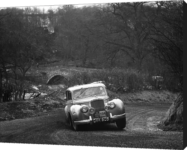 Alvis 3 litre, 1955 R. A. C. Rally. Creator: Unknown
