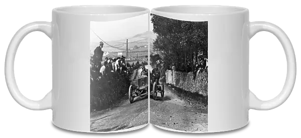 1908 Isle of Man Tourist Trophy. Hillman Coatalen, Louis Coatalen. Creator: Unknown