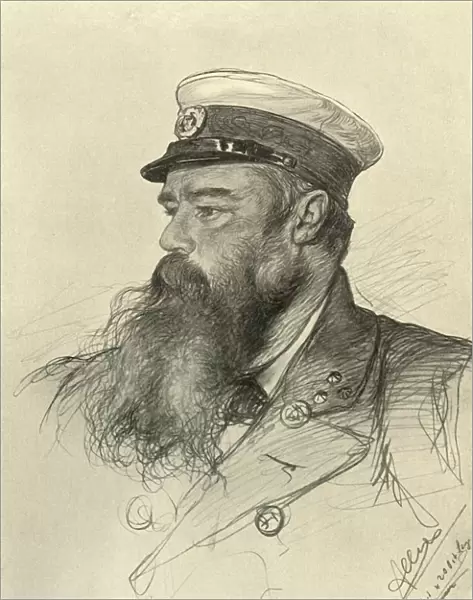 The captain of the Bremen, 1898. Creator: Christian Wilhelm Allers