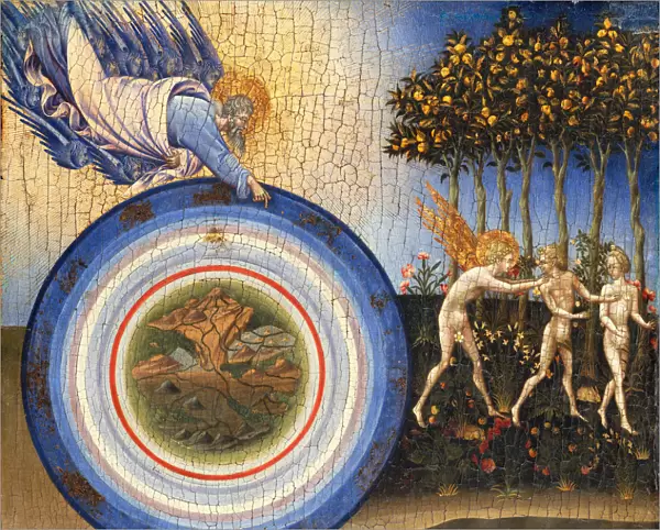 The Creation of the World and the Expulsion from Paradise, 1445. Creator: Giovanni di Paolo