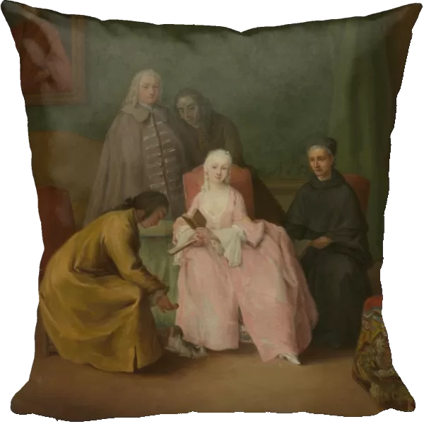 The Visit, 1746. Creator: Pietro Longhi