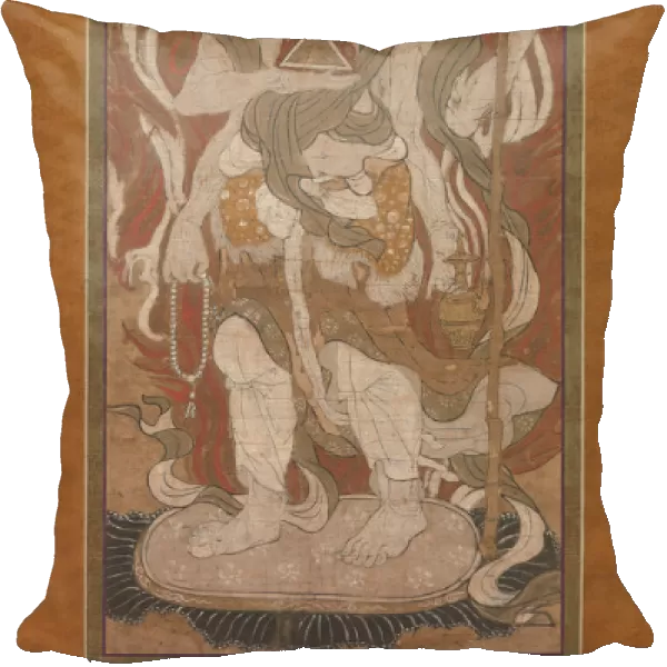 One of the Twelve Devas: Katen, 14th century. Creator: Unknown