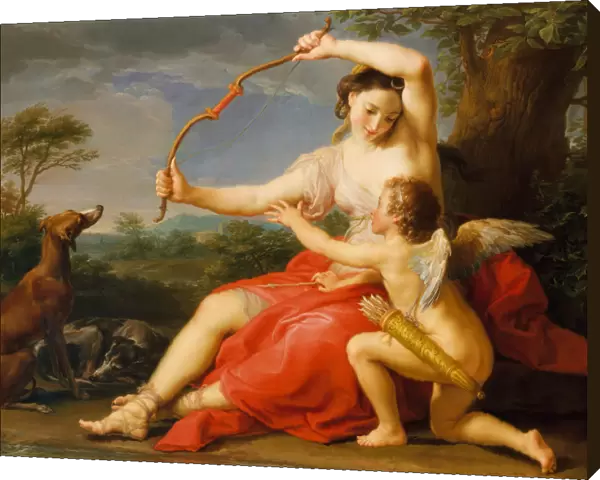 Diana and Cupid, 1761. Creator: Pompeo Batoni
