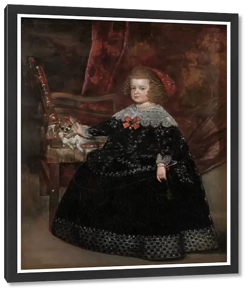Maria Teresa (1638-1683), Infanta of Spain, ca. 1645. Creator: Juan Battista Martinez del Mazo