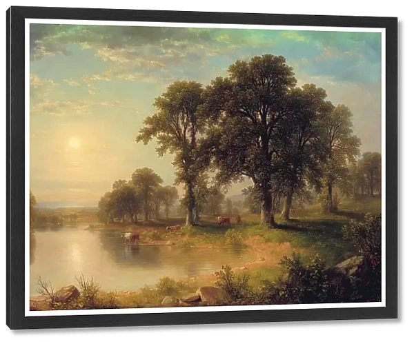 Summer Afternoon, 1865. Creator: Asher Brown Durand