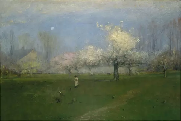Spring Blossoms, Montclair, New Jersey, ca. 1891. Creator: George Inness
