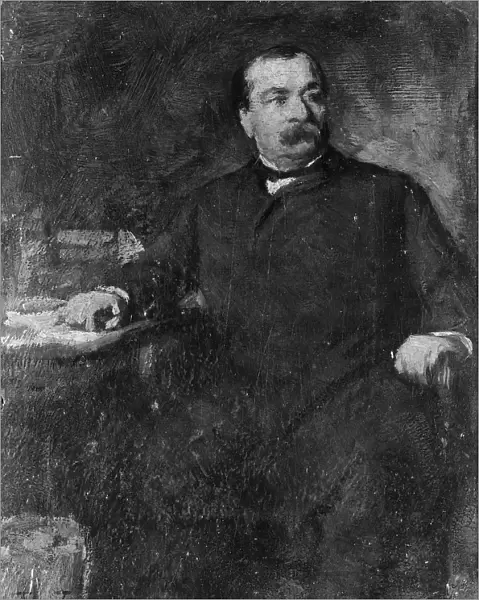 Grover Cleveland, by 1891. Creator: Eastman Johnson