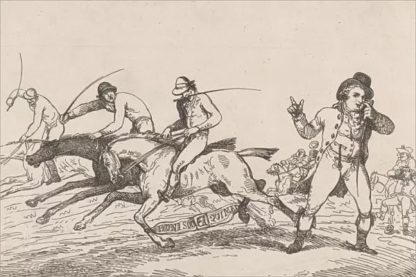 How to Escape Winning, November 22, 1791. November 22, 1791. Creator: Thomas Rowlandson