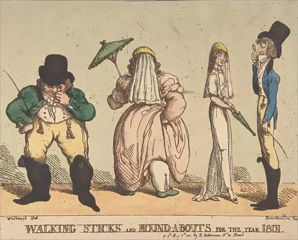 Walking Sticks and Round-A-Bouts for the Year 1801, May 8, 1801. May 8, 1801