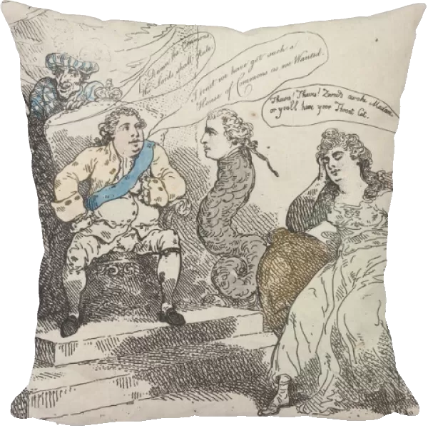 Secret Influence Directing The New P-l-t [Parliament], May 18, 1784. May 18, 1784