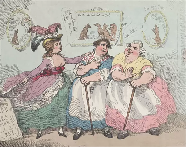 For The Benefit of The Champion, May 20, 1784. May 20, 1784. Creator: Thomas Rowlandson