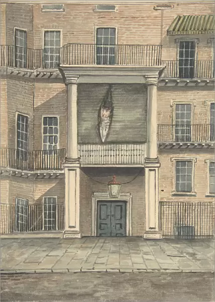 The Duke of Queensburys House, Piccadilly, 19th century. Creator: Anon