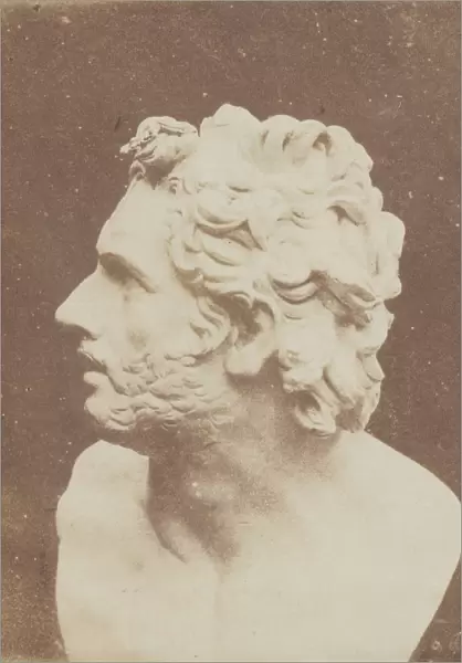 Bust of Patroclus, August 9, 1843. Creator: William Henry Fox Talbot