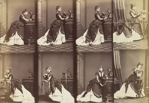 Rosalie Leon, 1866. Creator: Andre-Adolphe-Eugene Disderi