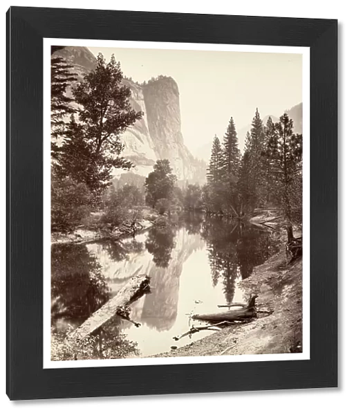 Washington Tower, Yosemite, ca. 1872, printed ca. 1876. Creator: Attributed to Carleton E