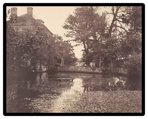 Hunford Mill, Surrey, 1855-57. Creator: Henry White