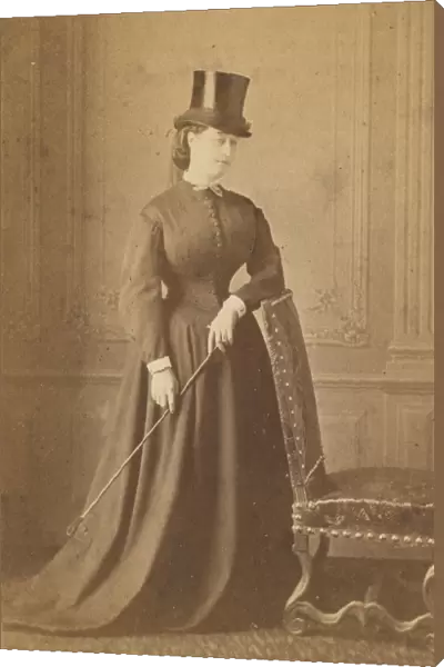 Empress Eugenie, ca. 1864. Creator: Sergei Levitsky