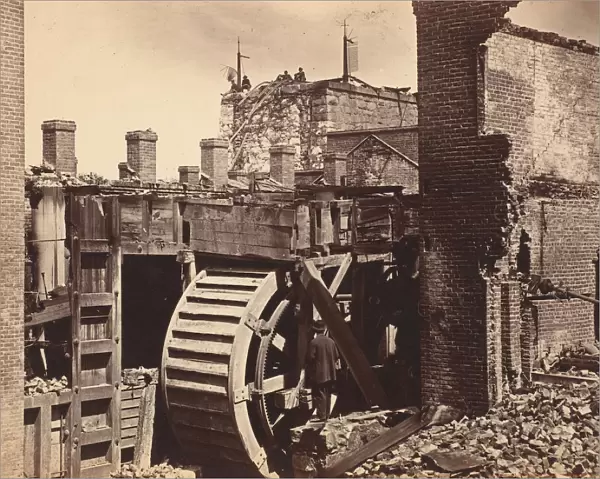 Mill, Richmond, Virginia, ca. 1865. Creator: Alexander Gardner