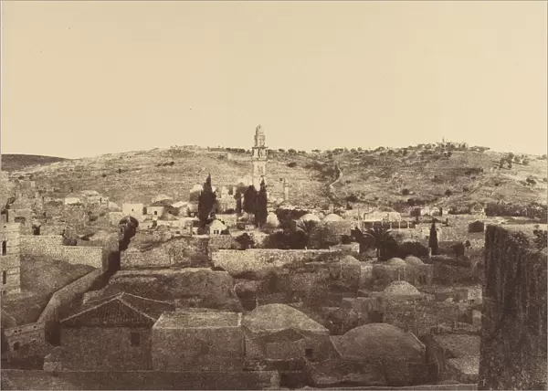 Jerusalem. Tour Antonia et Environs, 1860 or later. Creator: Louis de Clercq