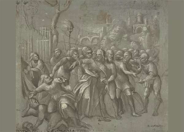 The Arrest of Christ, ca. 1545-46. Creator: Niccolo Giolfino