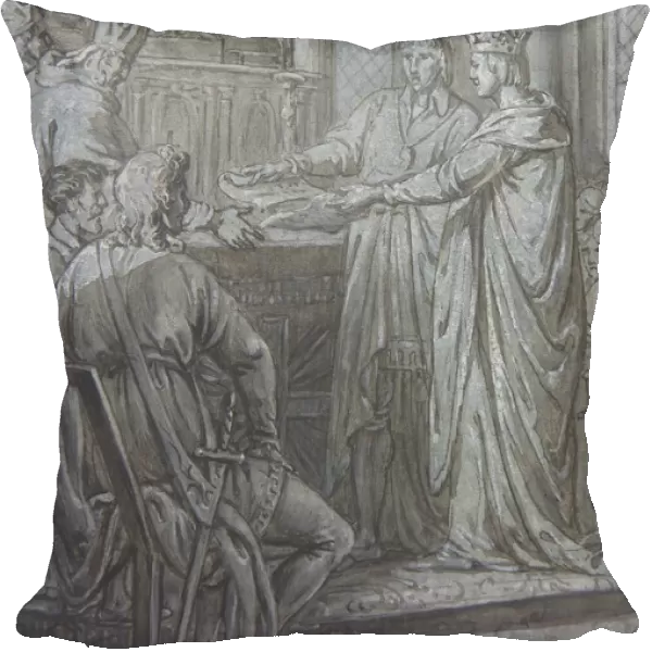 Louis III et Carloman donnent aux eveques du Royaume l assurance de leur Fidelite en 882