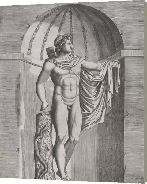 Speculum Romanae Magnificentiae: Apollo Belvedere, 1552. 1552. Creator: Unknown
