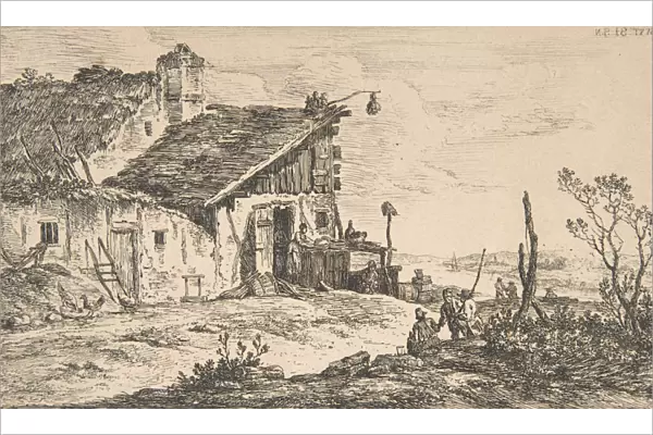 Rustic Landscape, 1772. 1772. Creator: Nicolas Perignon