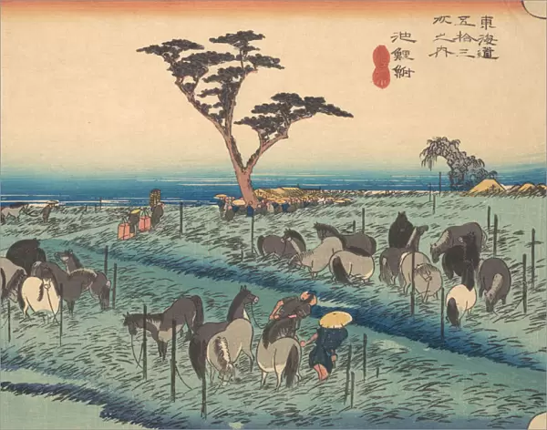 Chiriu, Station No. 40, ca. 1834. ca. 1834. Creator: Ando Hiroshige