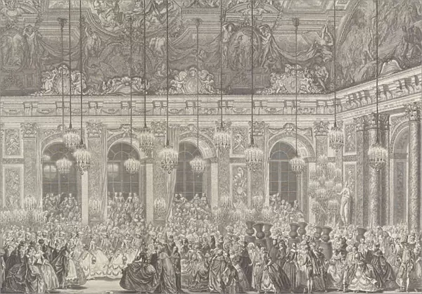 Decoration for a Masked Ball at Versailles, on the Occasion of t... ca