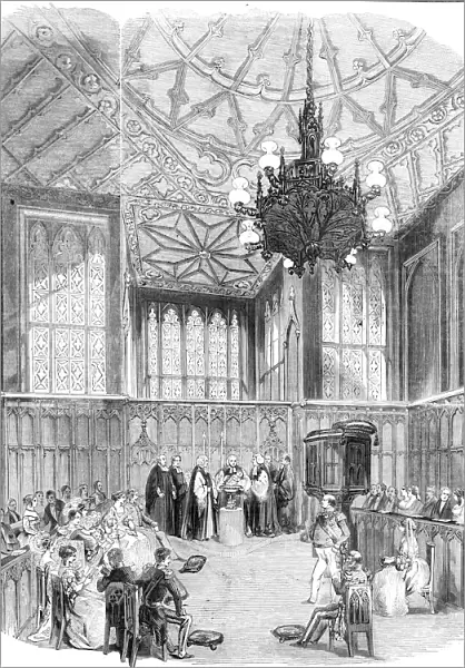 Christening of Prince Alfred in the Private Chapel, Windsor Castle, 1844