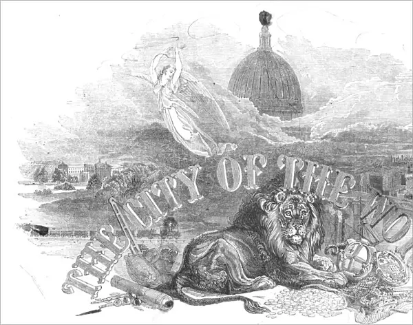 The City of the World!, 1844. Creator: Unknown