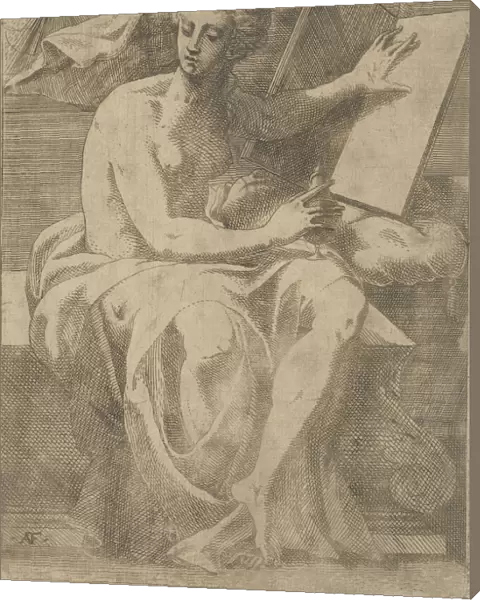 A Sibyl, 1540-45. Creator: Antonio Fantuzzi