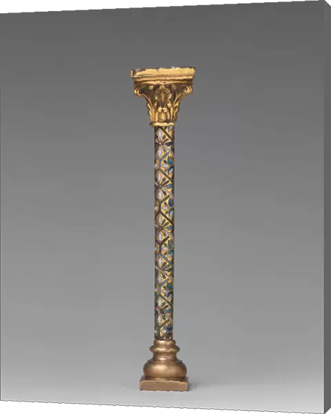 Colonnette from a Reliquary Shrine, German, ca. 1175-1200. Creator: Unknown