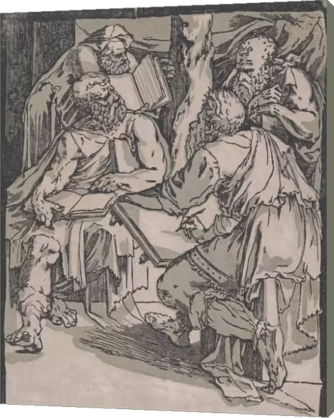 Four Doctors of the Church, ca. 1540-1550. Creator: Domenico Beccafumi