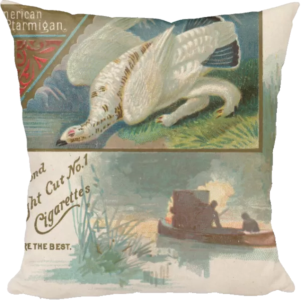 American Ptarmigan, from the Game Birds series (N40) for Allen & Ginter Cigarettes