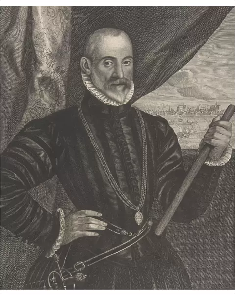 Francisco Valdes, Spanish Commander, from the series Quatuor Personae... 1649