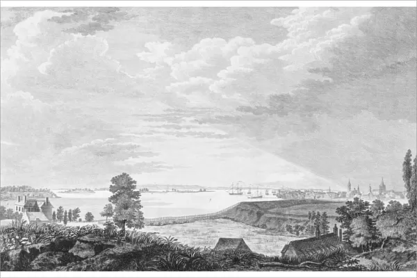 A South West View of the City of New York, in North America, ca. 1768