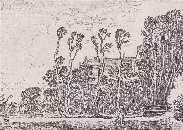 The Sower, from Verscheyden Landtschapjes (Various Little Landscapes), Plate 5, ca. 1616