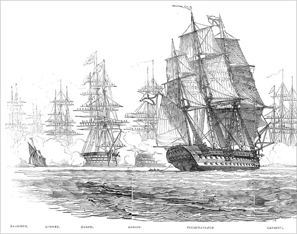 Departure of the Grand Duke Constantine of Russia, from Plymouth - drawn by Mr. N. M
