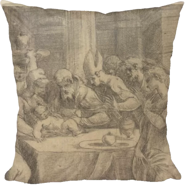 The circumcision of Christ, ca 1542-46. Creator: Andrea Schiavone