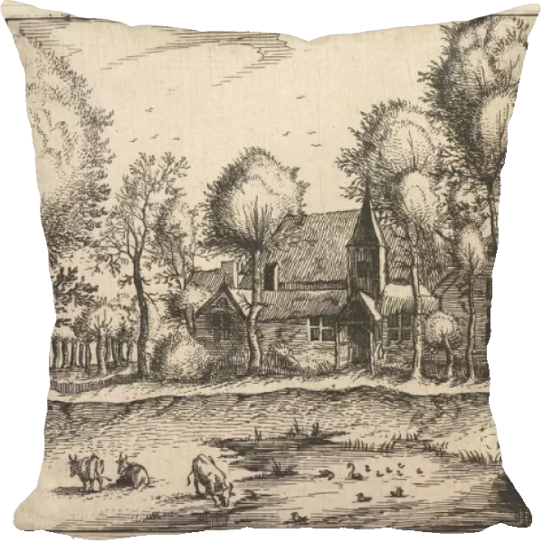 A Pond, plate 18 from Regiunculae et Villae Aliquot Ducatus Brabantiae, ca. 1610