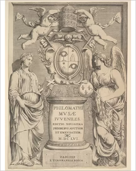 Title Page: Philomathi Musae Juveniles, 1655. Creator: Claude Mellan